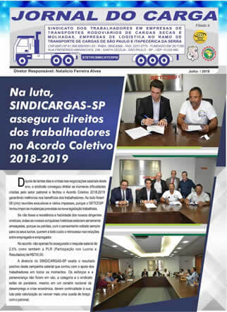 Jornal do Carga – Julho 2018
