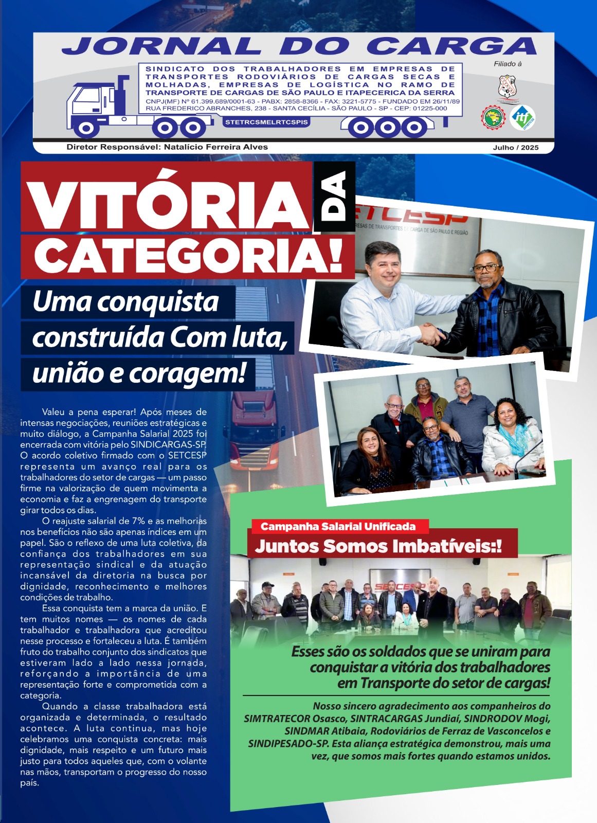 Jornal do Carga - Julho 2025